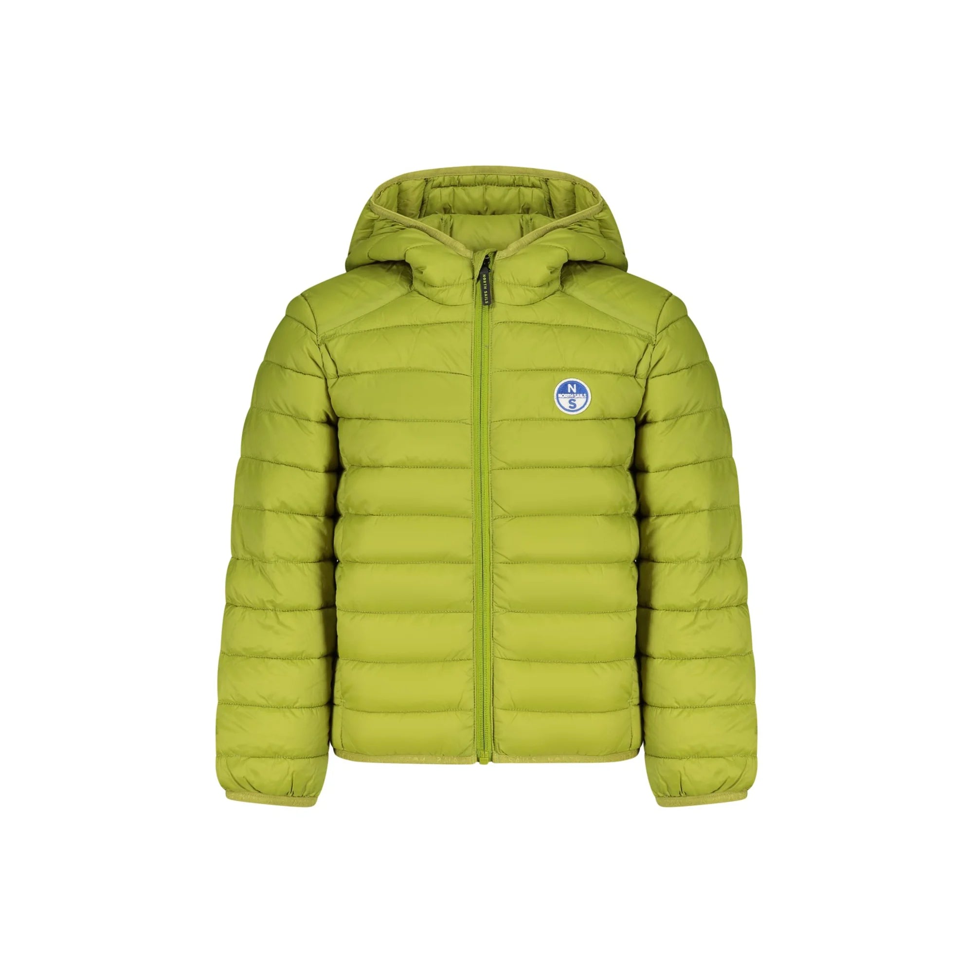 North Sails Giubbotto Bambino Verde con Cappuccio Water Resistant Logo Giubbotti e Giacche unisex - foto prodotto